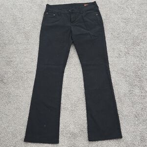 dELiA*s Black Flare Wide Leg Jeans Y2k - Reese Canvas - Size 7 / 8 - New